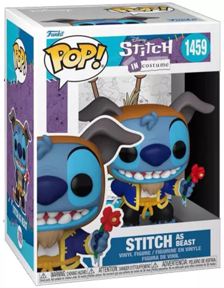 Figurine Funko Pop! - Stitch - Stitch en costume La Belle et la Bête n°1459