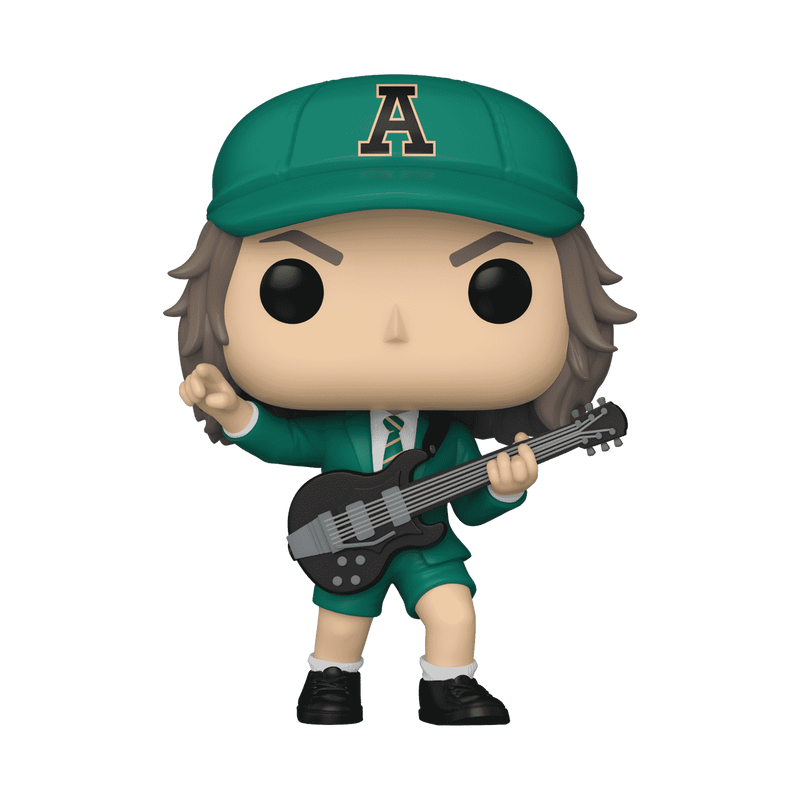 Figurine Funko POP! - AC/DC - Angus Young en tenue verte n°411