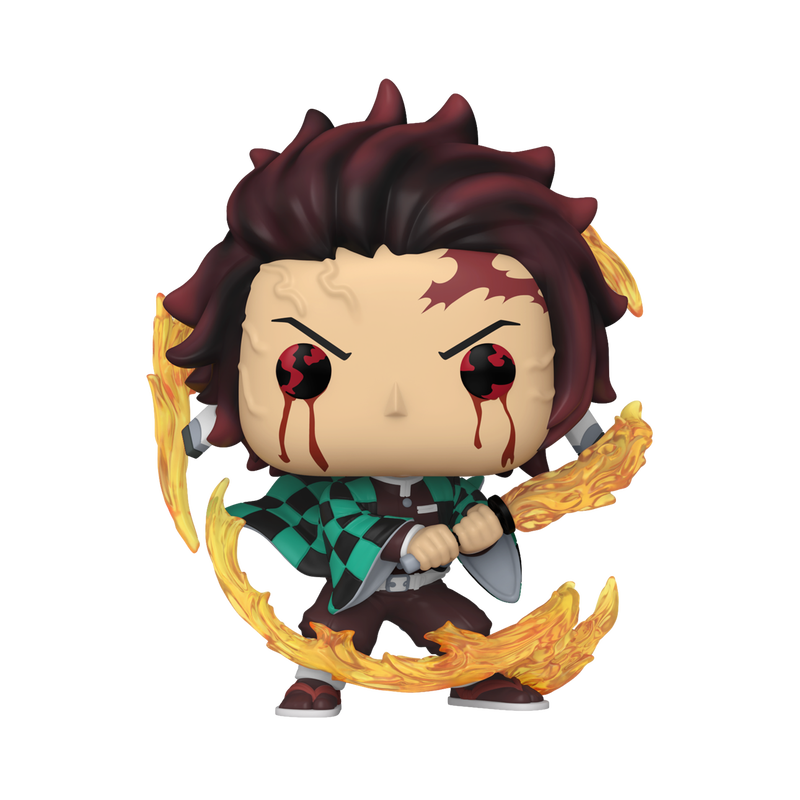 Figurine Funko Pop ! - Demon Slayer - Tanjiro souffle du soleil - n°1748