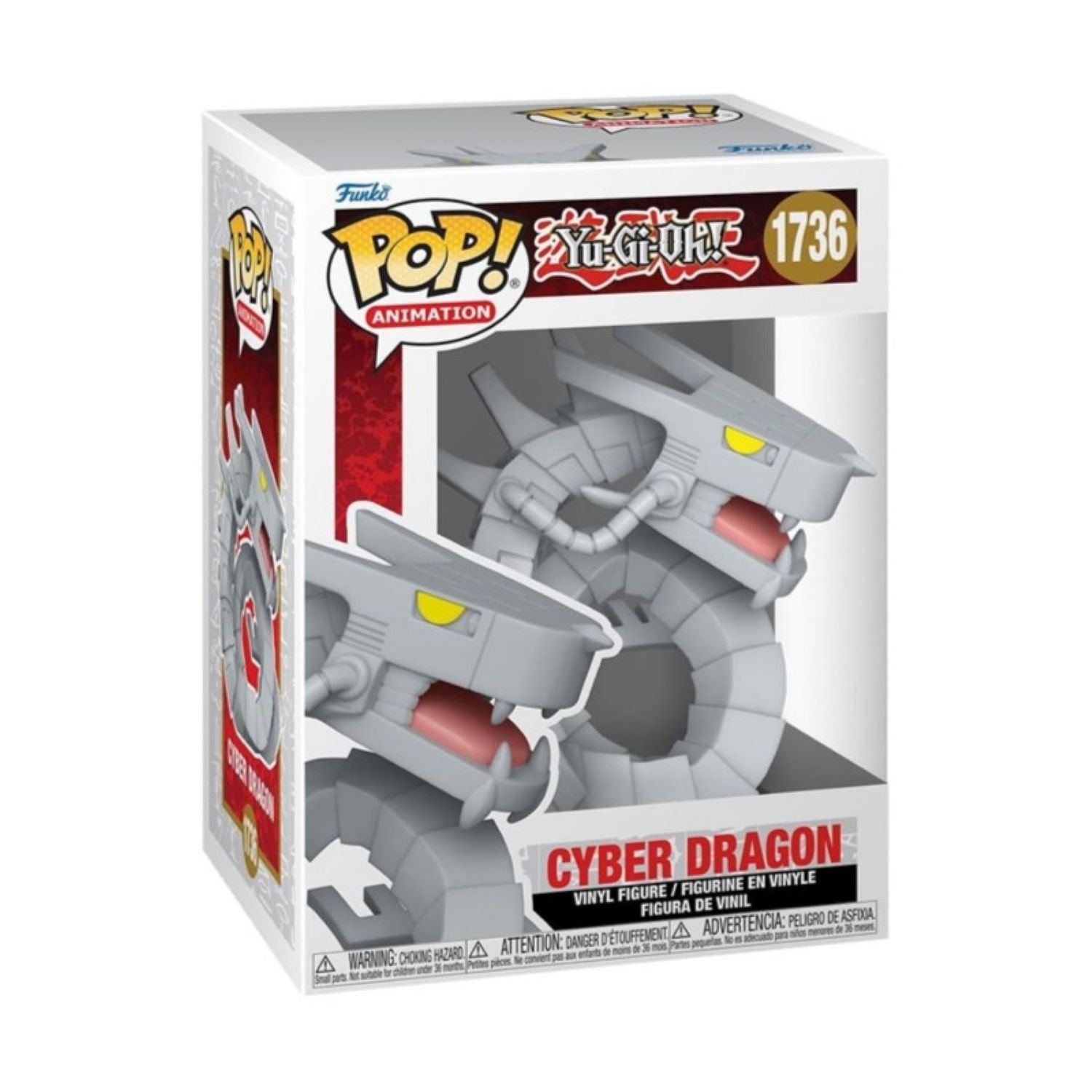 Figurine Funko POP! - Yu-Gi-Oh! - Cyber dragon n°1736