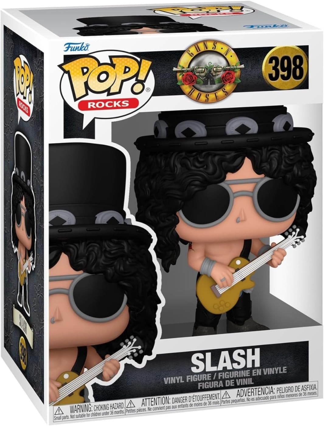 Figurine Funko POP! - Guns N' Roses 1990 - Slash n°398