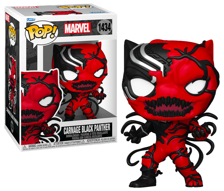 Figurine Funko POP! - Marvel - Carnage Black Panther n°1434