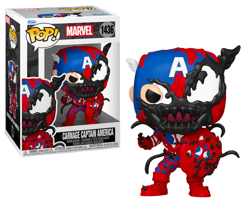 Figurine Funko POP! - Marvel - Carnage Captain America n°1436