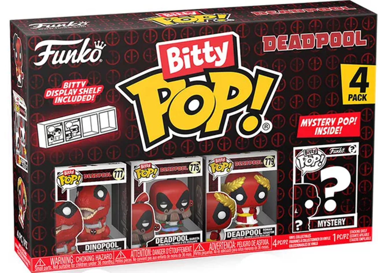 Figurines Funko Pop! - Deadpool - 4 pièces