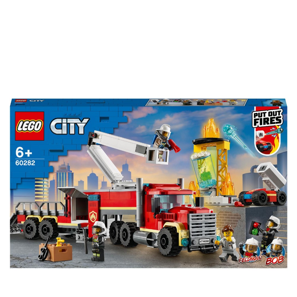 Lego L'unité de commandement des pompiers - LEGO® City 60282