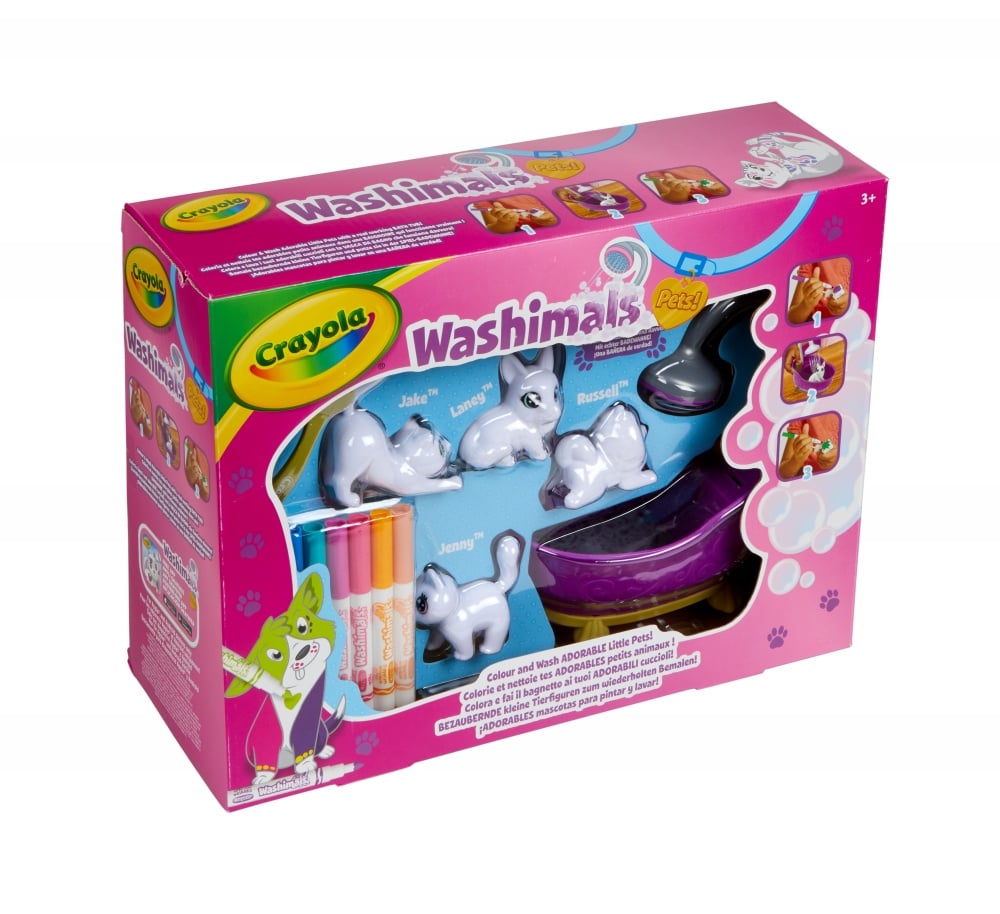 Washimals Coffret Mes Animaux à Colorier - Crayola