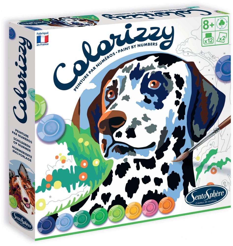 Coffret de peinture - Colorizzy - Chiens