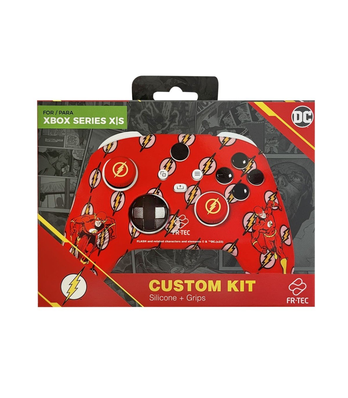 Kit de customisation pour manette Xbox Series X/S FR-TEC - Flash 