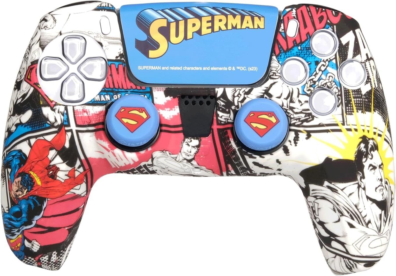 Kit personnalisation manette PS5 Dualsense - Superman