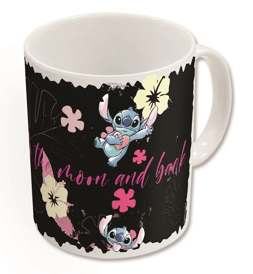 Mug thermo-reactif stitch & angel disney