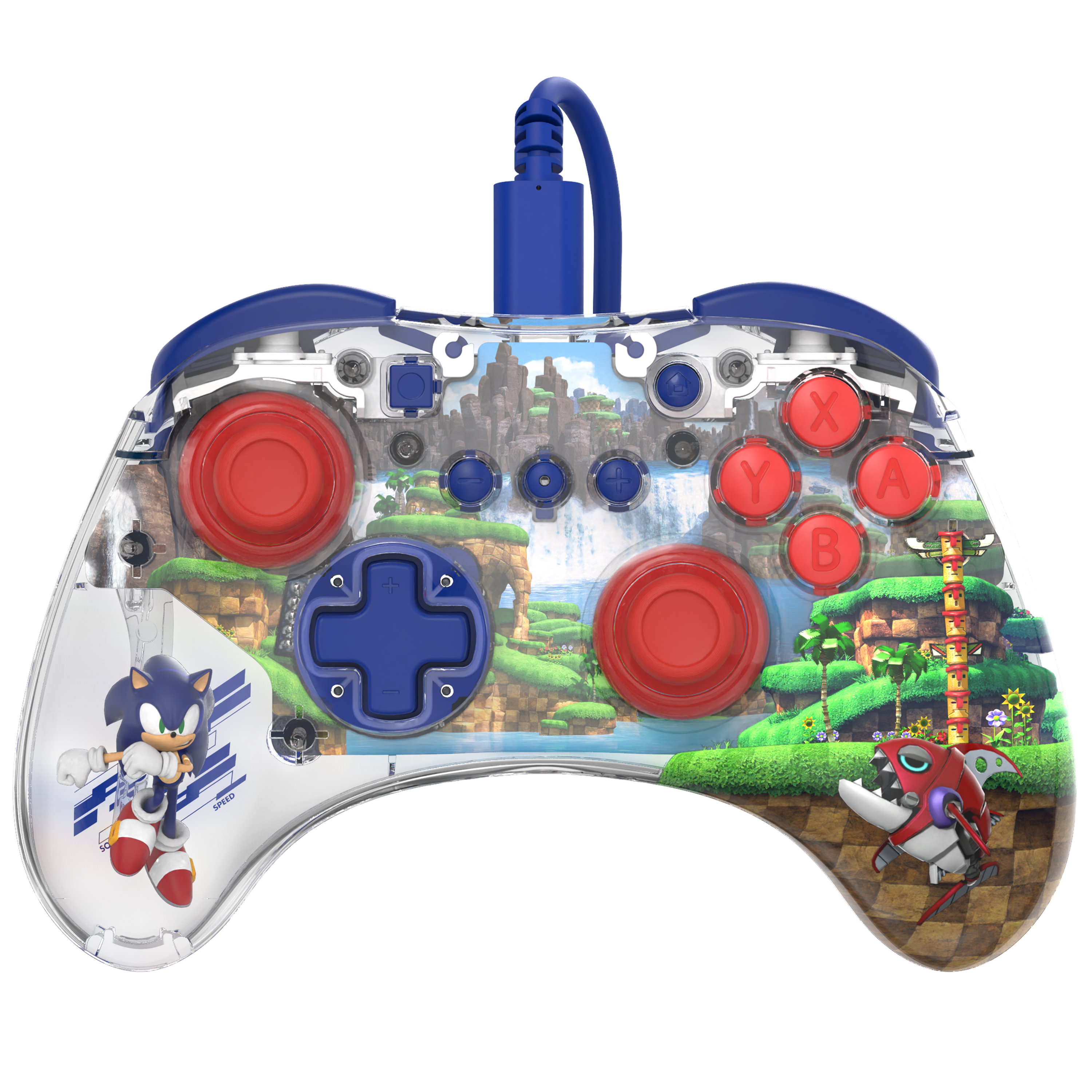 Manette Nintendo Switch PDP - Sonic Green Hill Zone - REALMz™