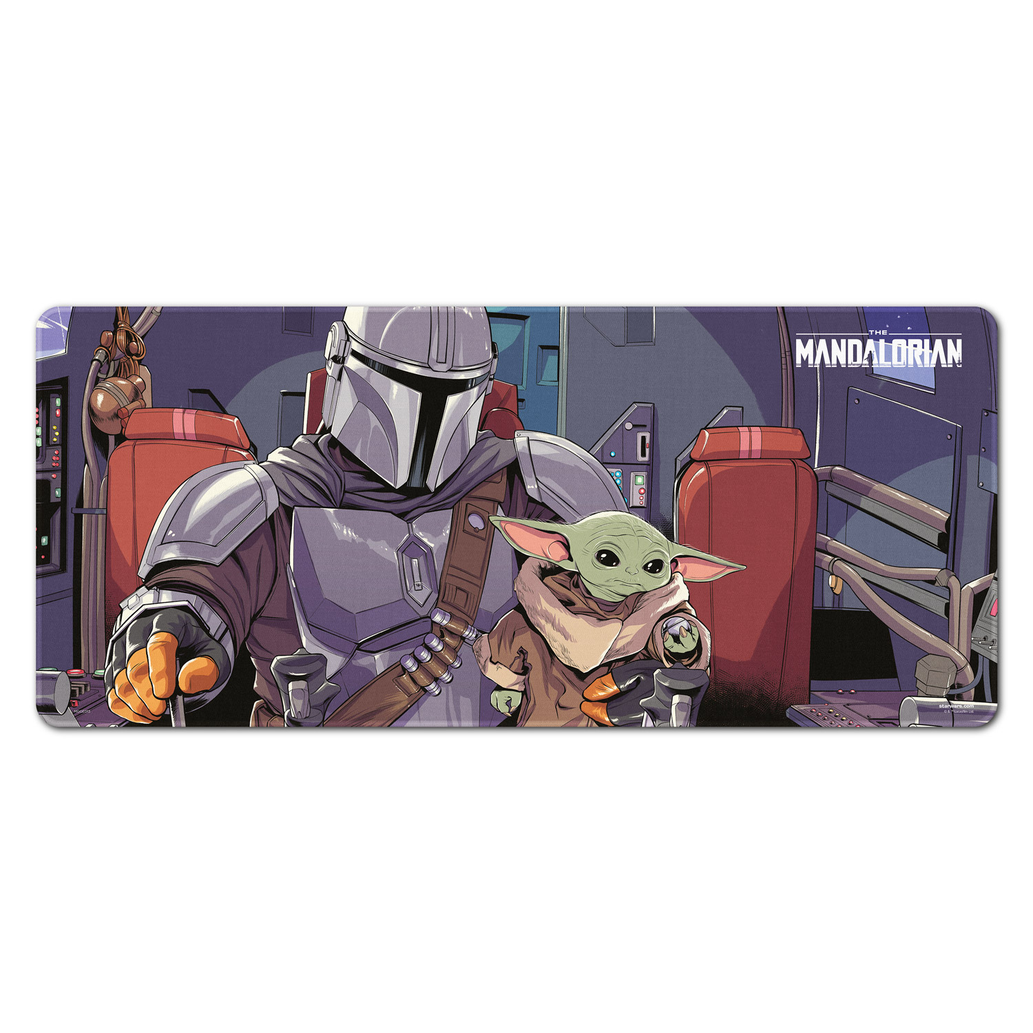 Tapis de The Mandalorian Star Wars Taille