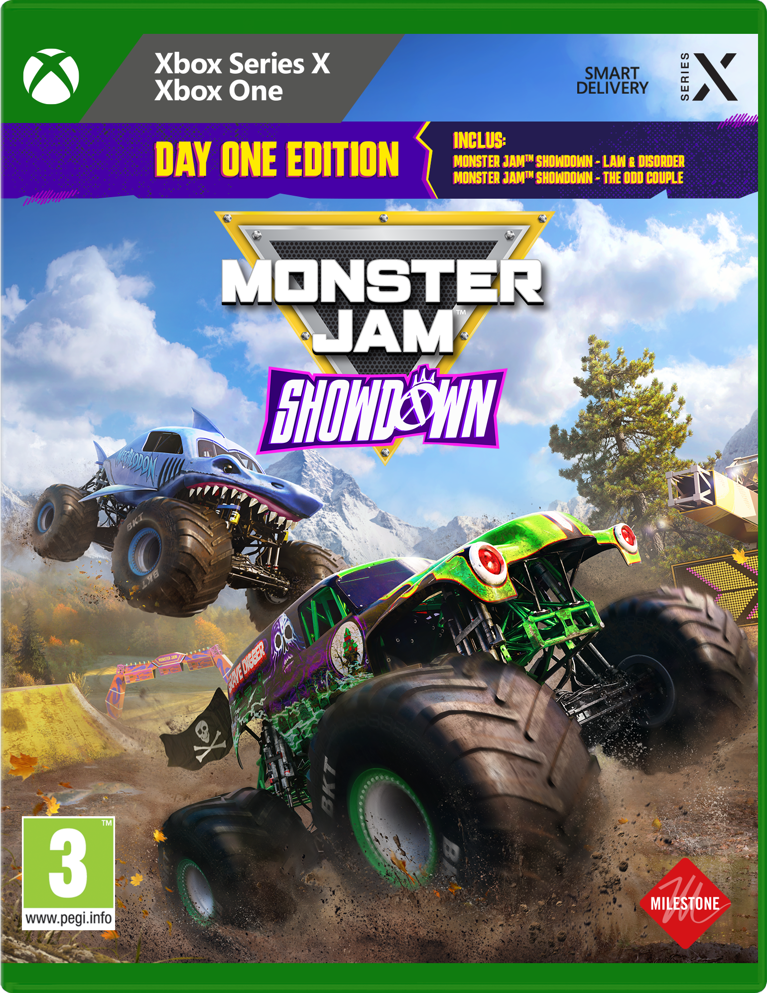 Monster Jam Showdown Jeu Xbox Series X et Xbox One Day One Edition - vue 7