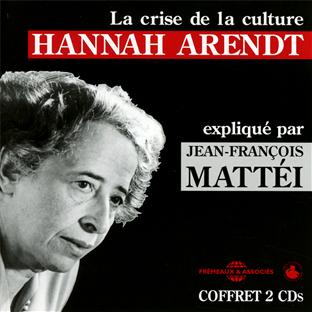 Hannah Arendt La Crise De La Culture - (2cd Audio)