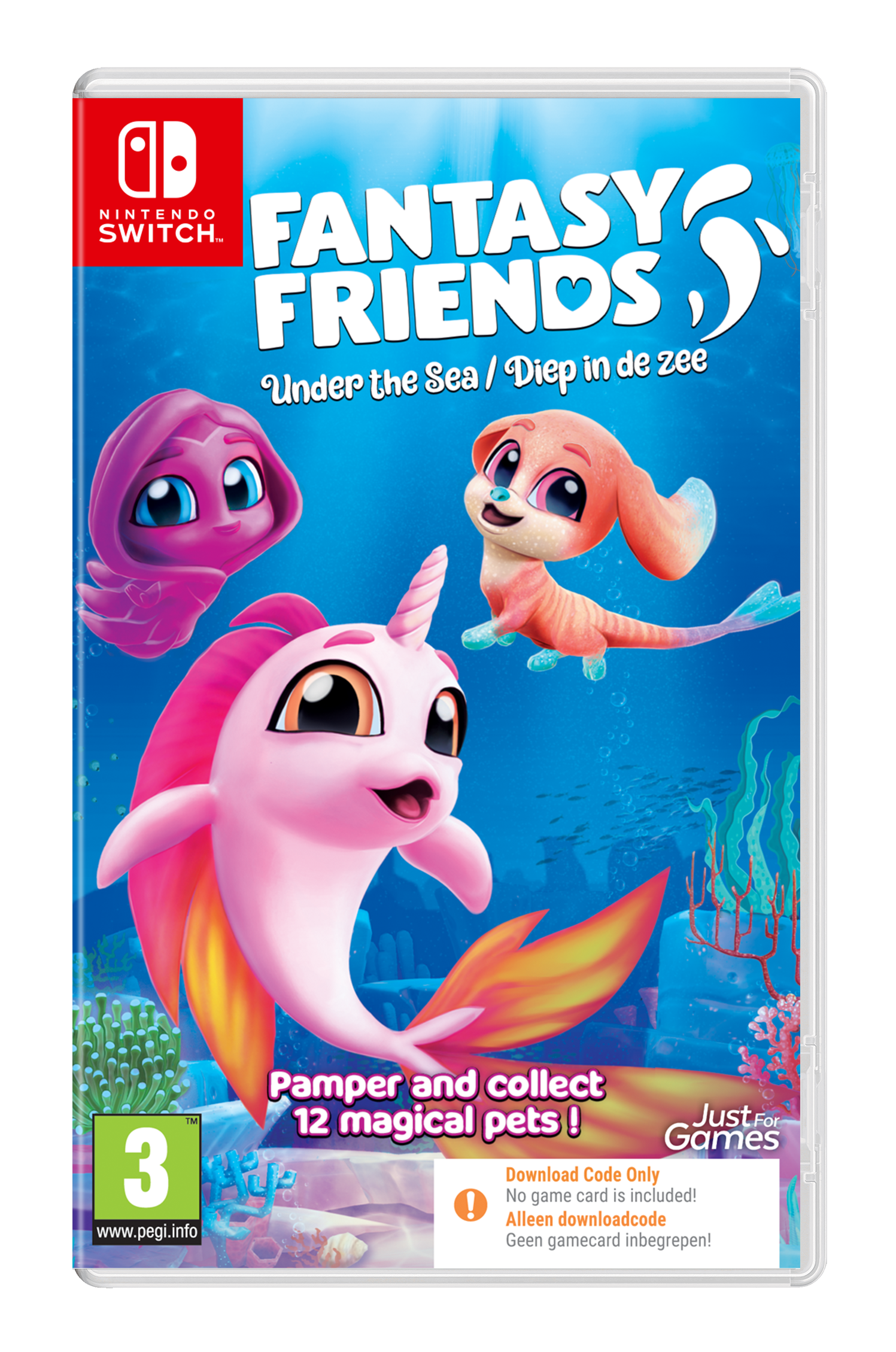 Fantasy Friends: Sous 'océan Code in a box Nintendo Switch - vue 6