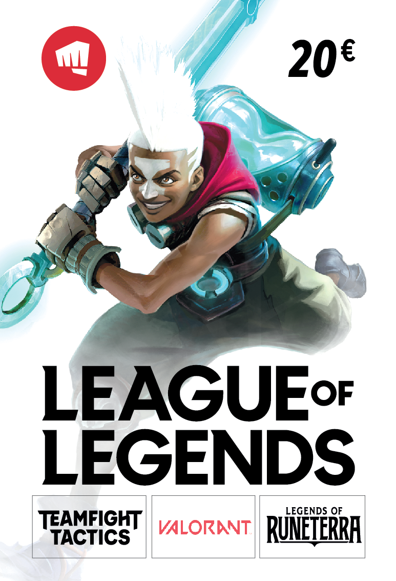 Code de téléchargement Carte Cadeau Riot Games League of Legends 20€ - vue 2