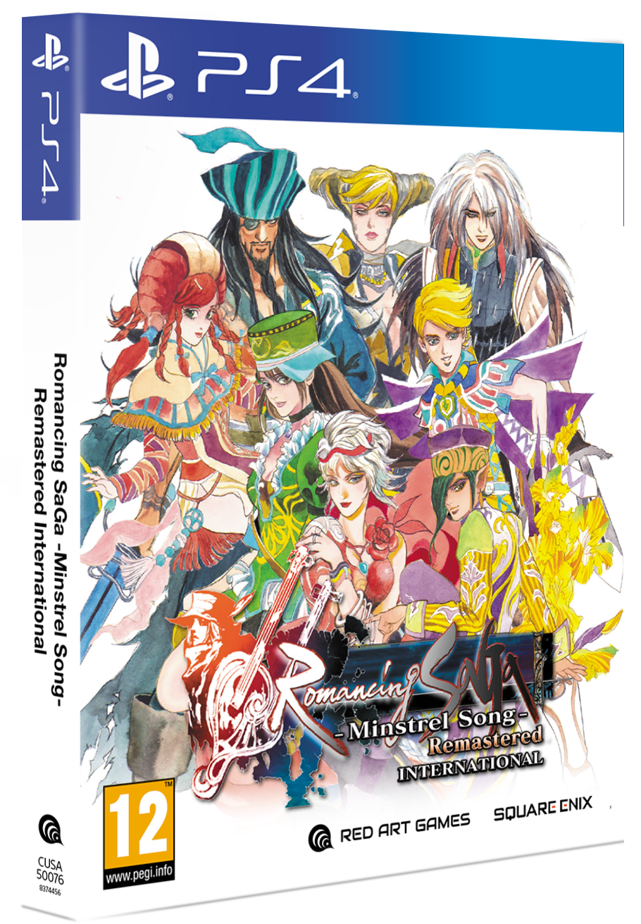 Romancing SaGa Minstrel Song Remastered International Jeu PS4 - vue 3