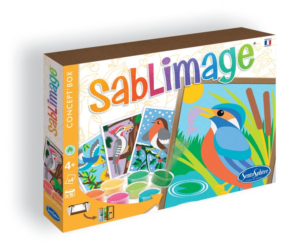 Kit créatif Sablimage Sentosphère - oiseaux