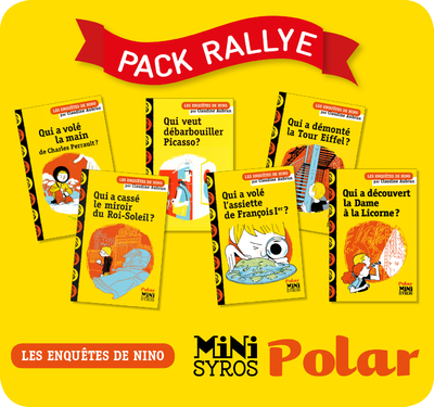 Pack rallye les enquêtes de Nino : 7 enquêtes