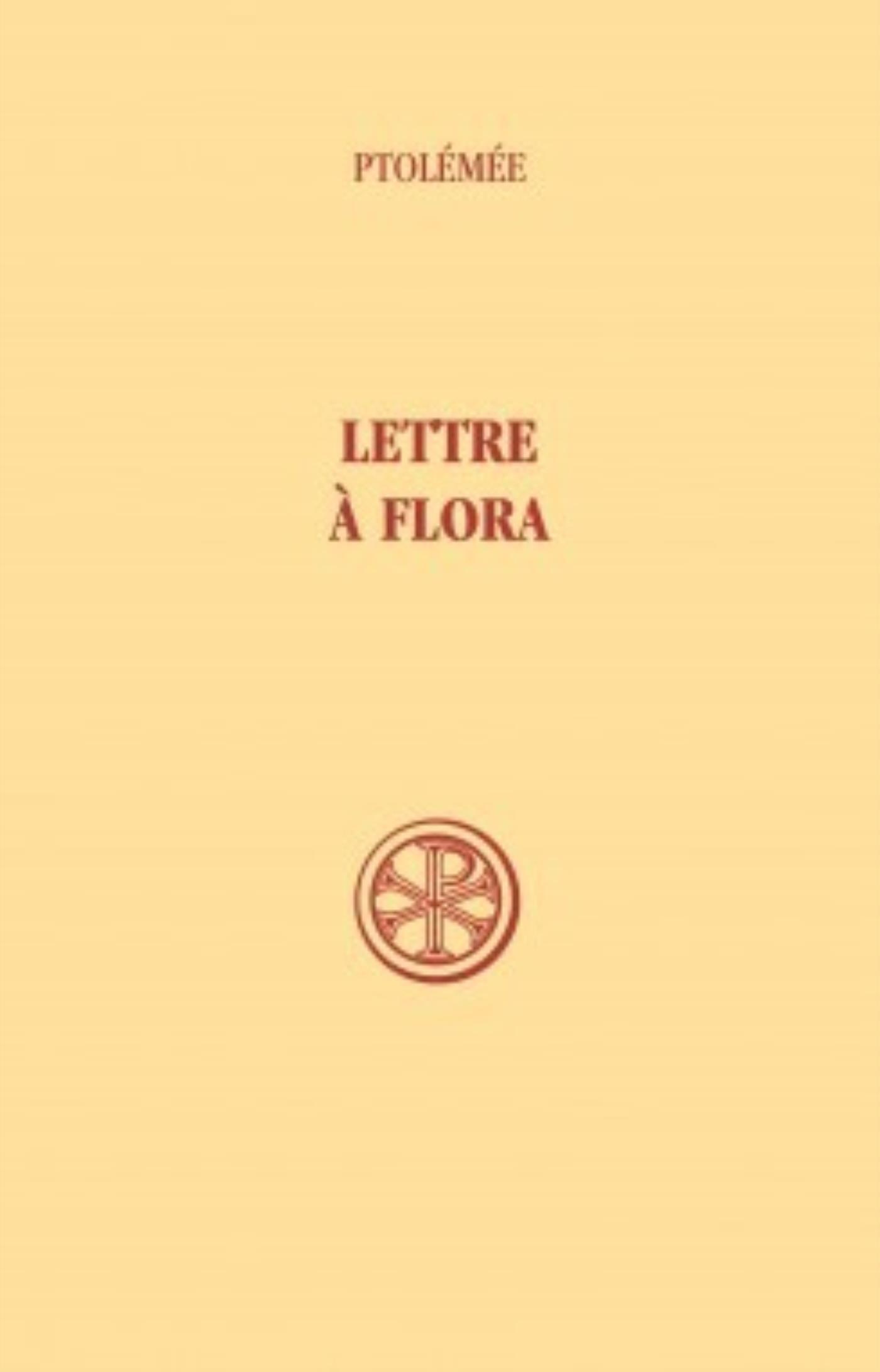 Ptolémée Lettre A Flora - Edition Bilingue Français-Grec