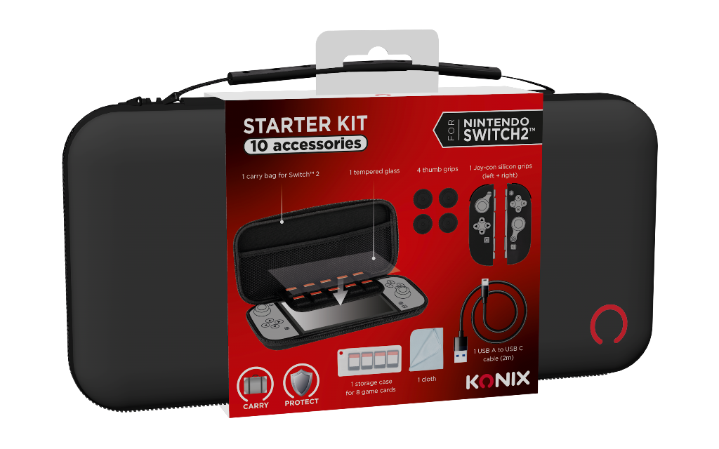 Pack d'accessoires gaming Konix - Nintendo Switch 2
