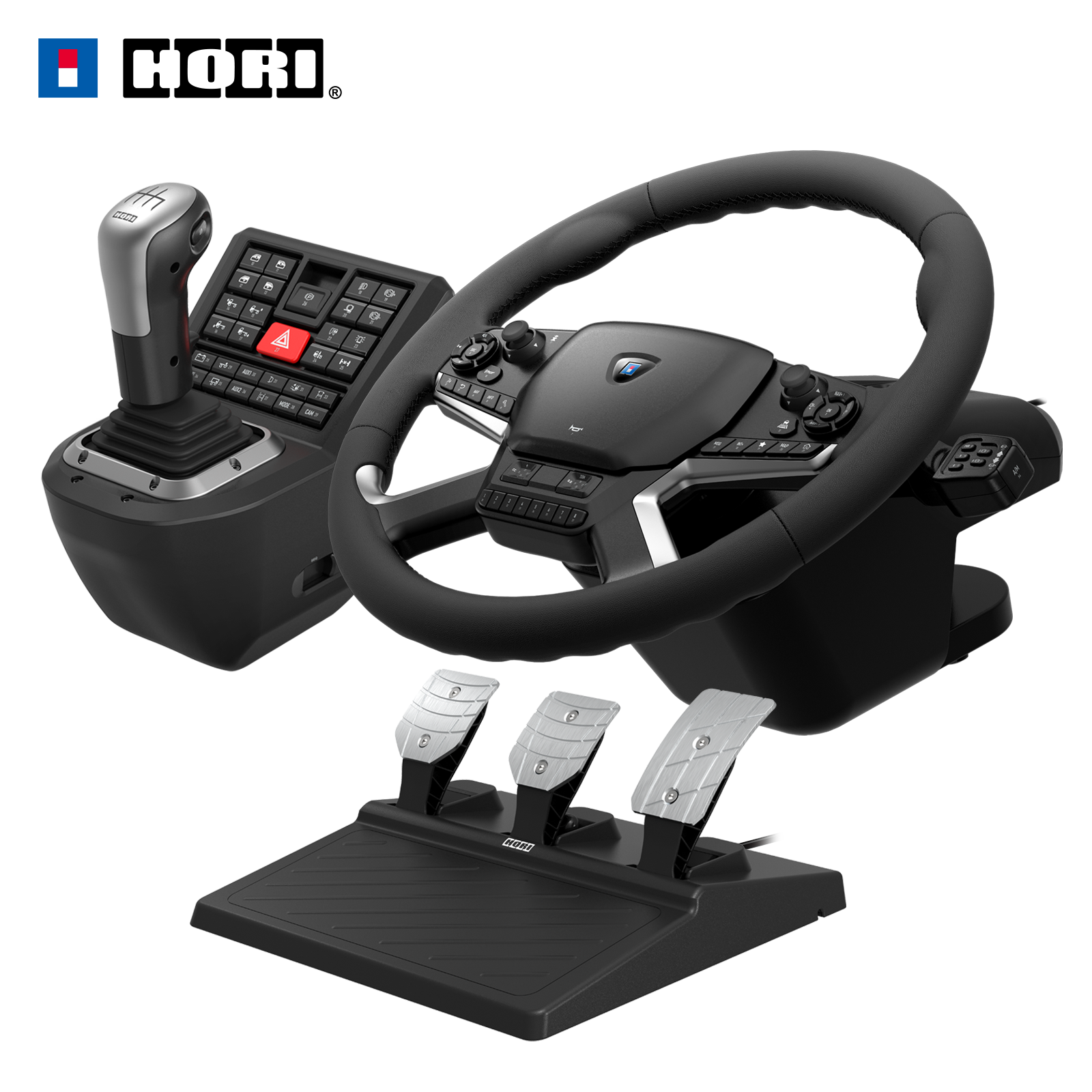 Volant de gaming Hori - Feedback truck control System