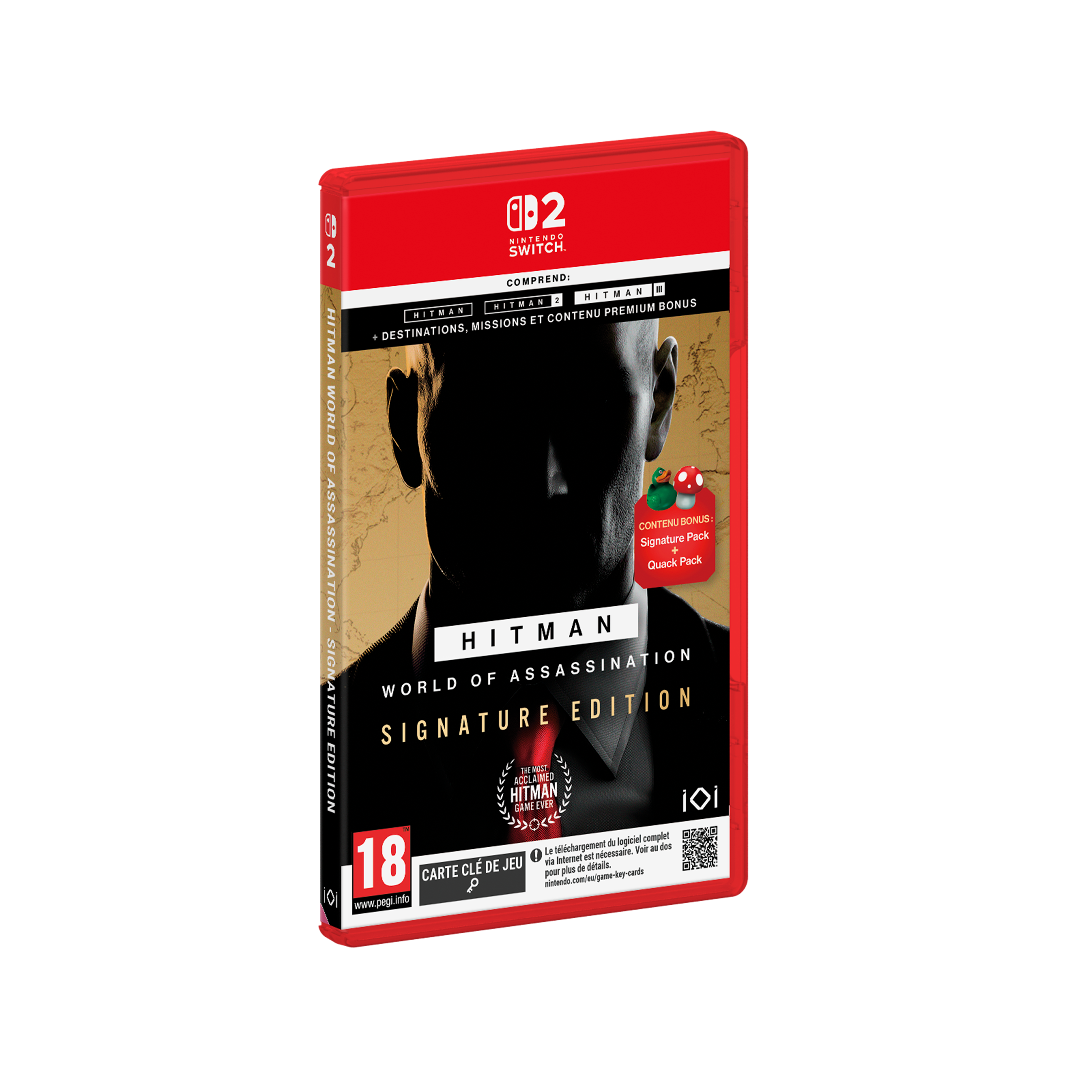 Hitman World of Assassination Signature Edition Nintendo Switch 2 - vue 3