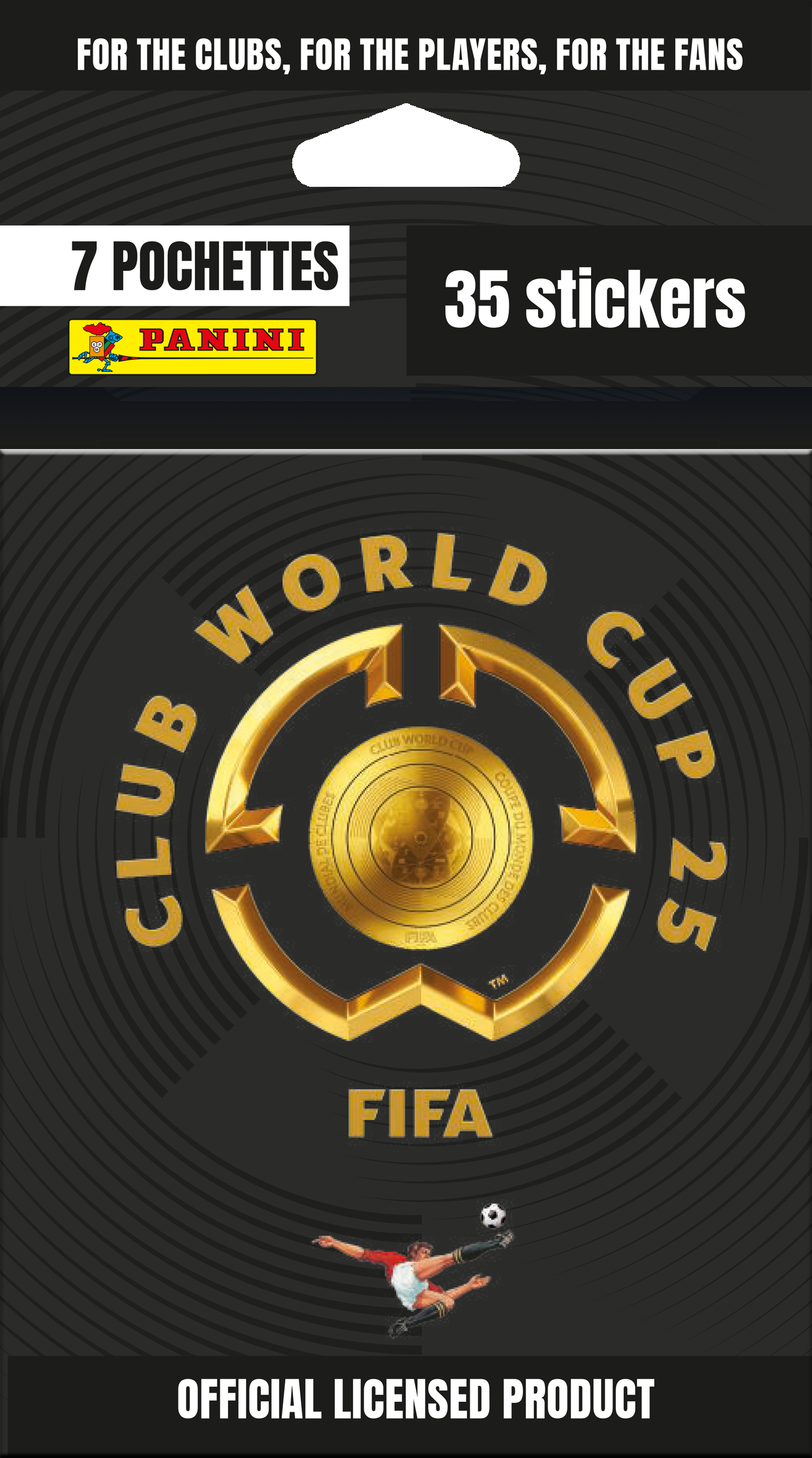 Blister PANINI CLUBS WORLD CUP 2025 7 pochettes 35 Stickers - vue 2