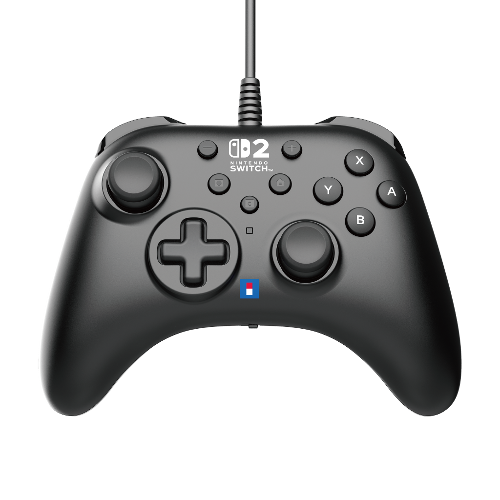 Manette filaire Hori pour switch 2 - Noire
