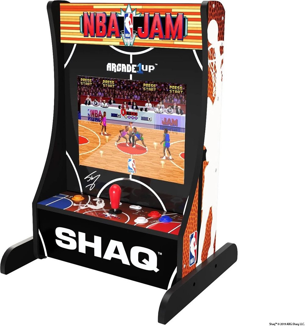 Borne arcade NBA Jam Shaq Edition - vue 1