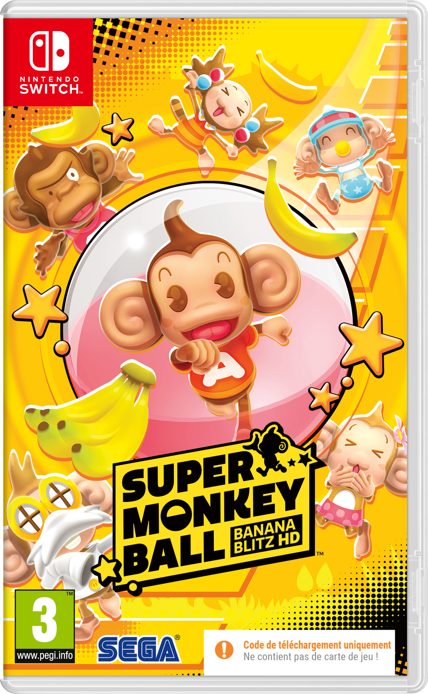 Super Monkey Ball Banana Blitz Code in a box - vue 1