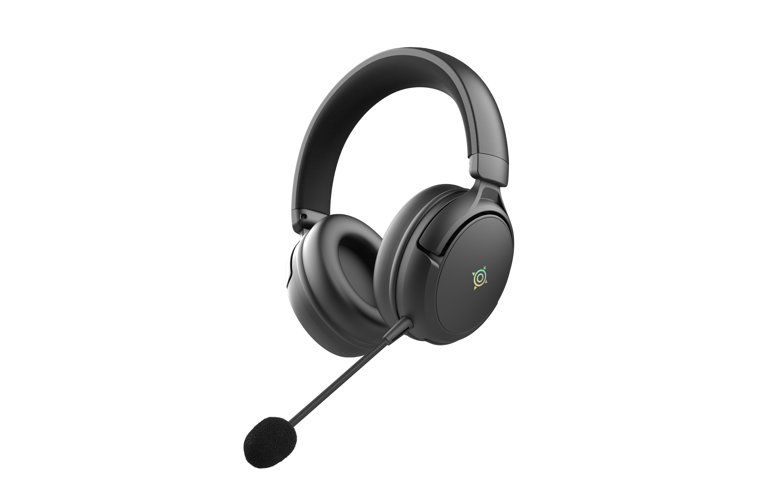 Casque sans fil rgb avec micro amovible GH215 ATLAS Nova Gaming - vue 1