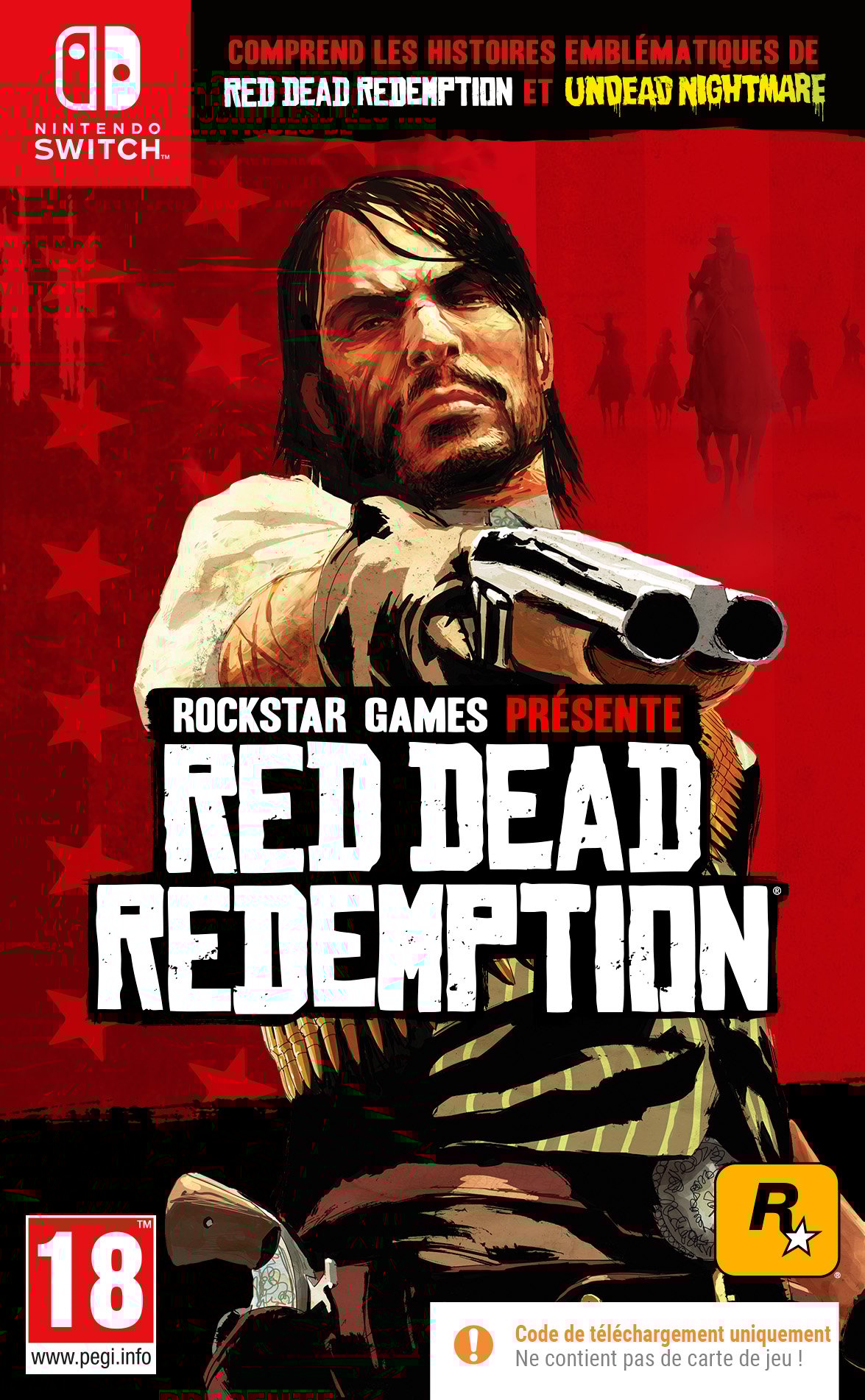 Dead Redemption Jeu Nintendo Switch Code in a box - vue 3