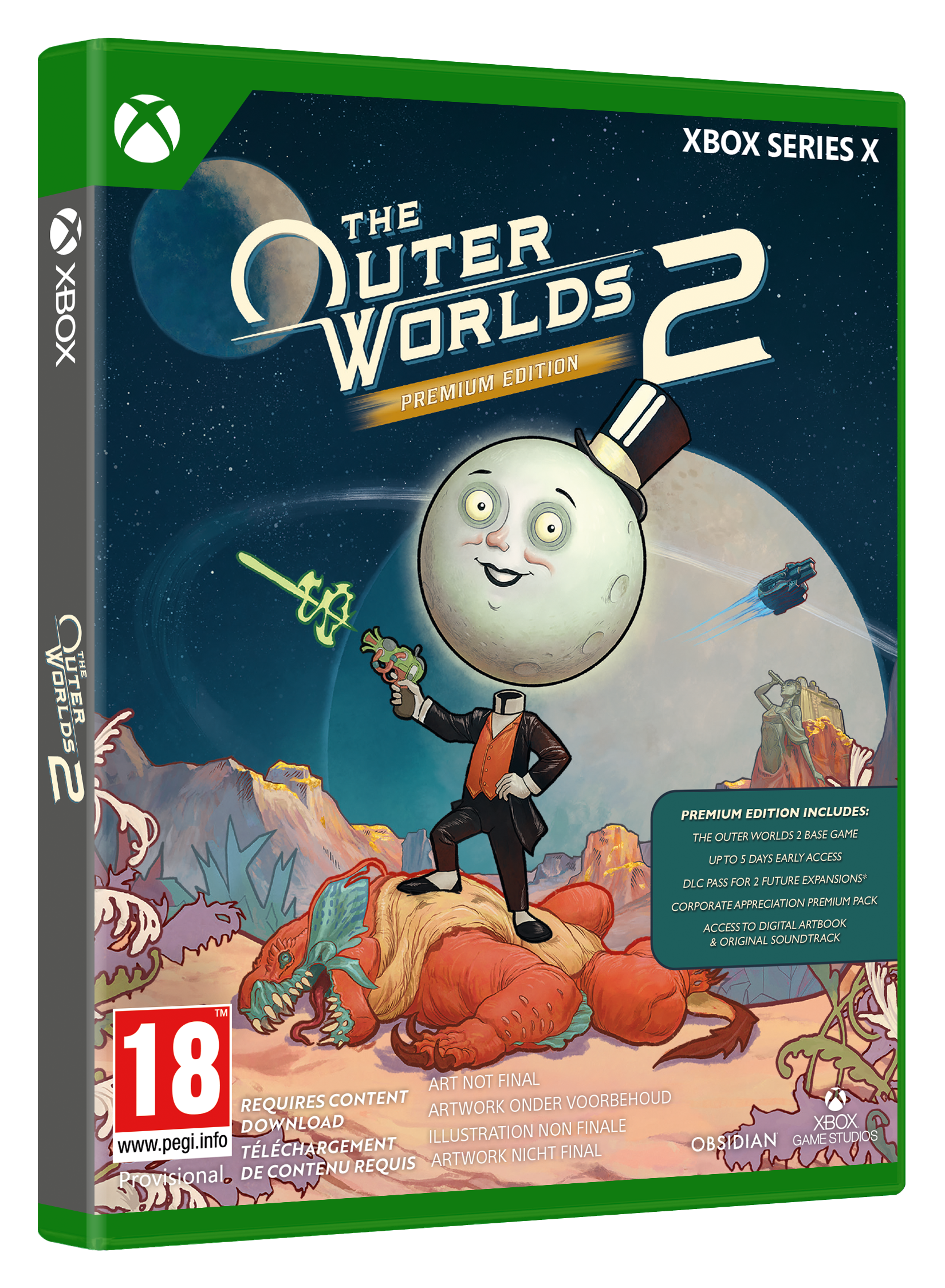 The Outer Worlds 2 Premium Edition Code in a Box Xbox Series - vue 7