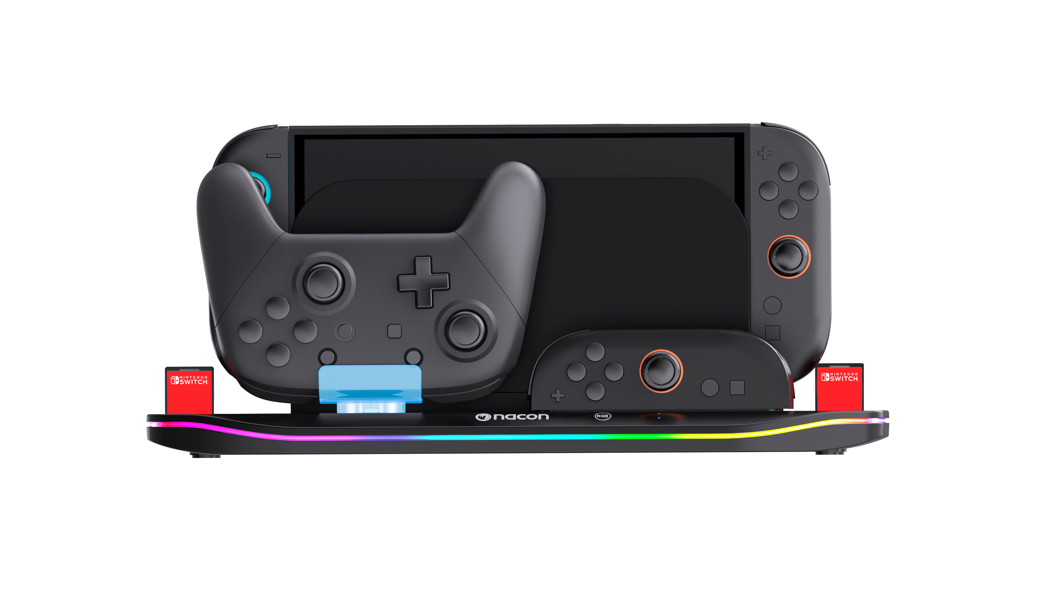 Support de chargement Nintendo Switch™ 2 et de 2 manettes Switch™ Pro. - vue 1
