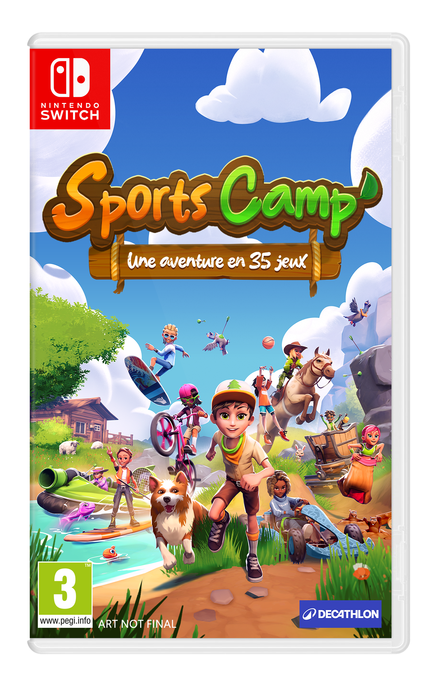 Sports Camp Une Aventure en 35 Jeux Jeu Nintendo Switch - vue 2