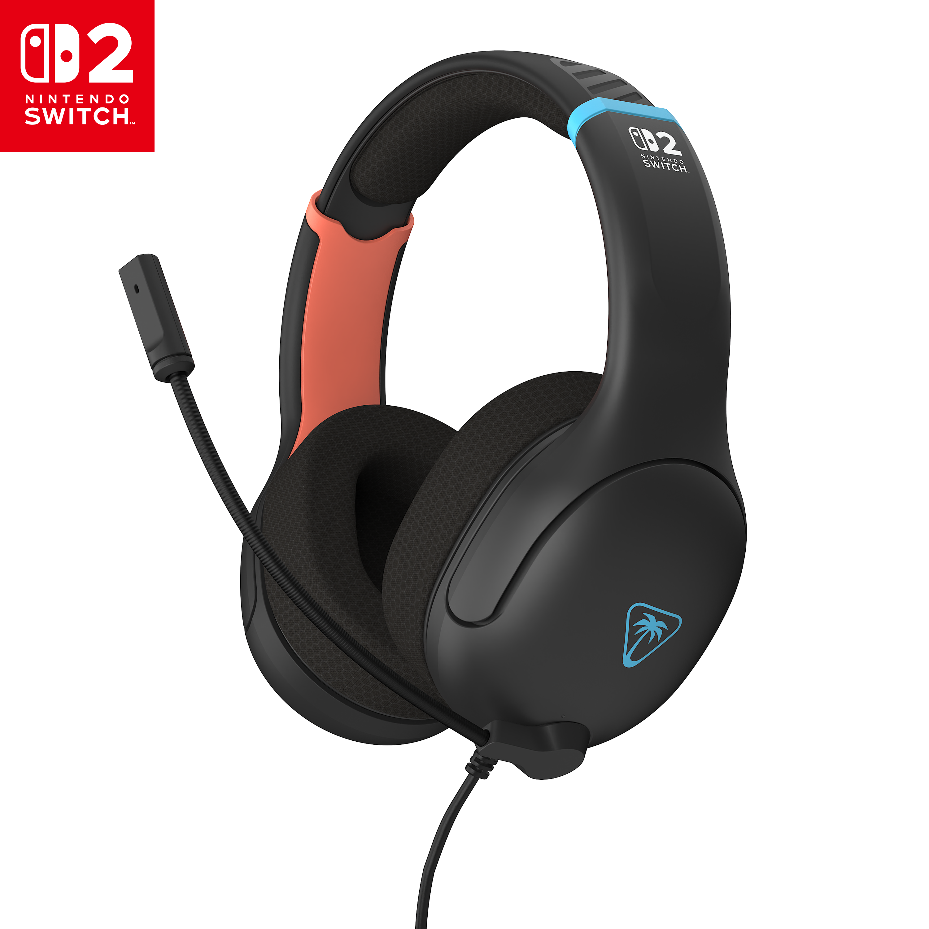 Casque Gaming filaire Turtle Beach® Airlite™ Fit pour Nintendo Switch™ 2 Nintendo Switch™ Nintendo Switch™ Lite et Nintendo Switch™ Modèle OLED - vue 2