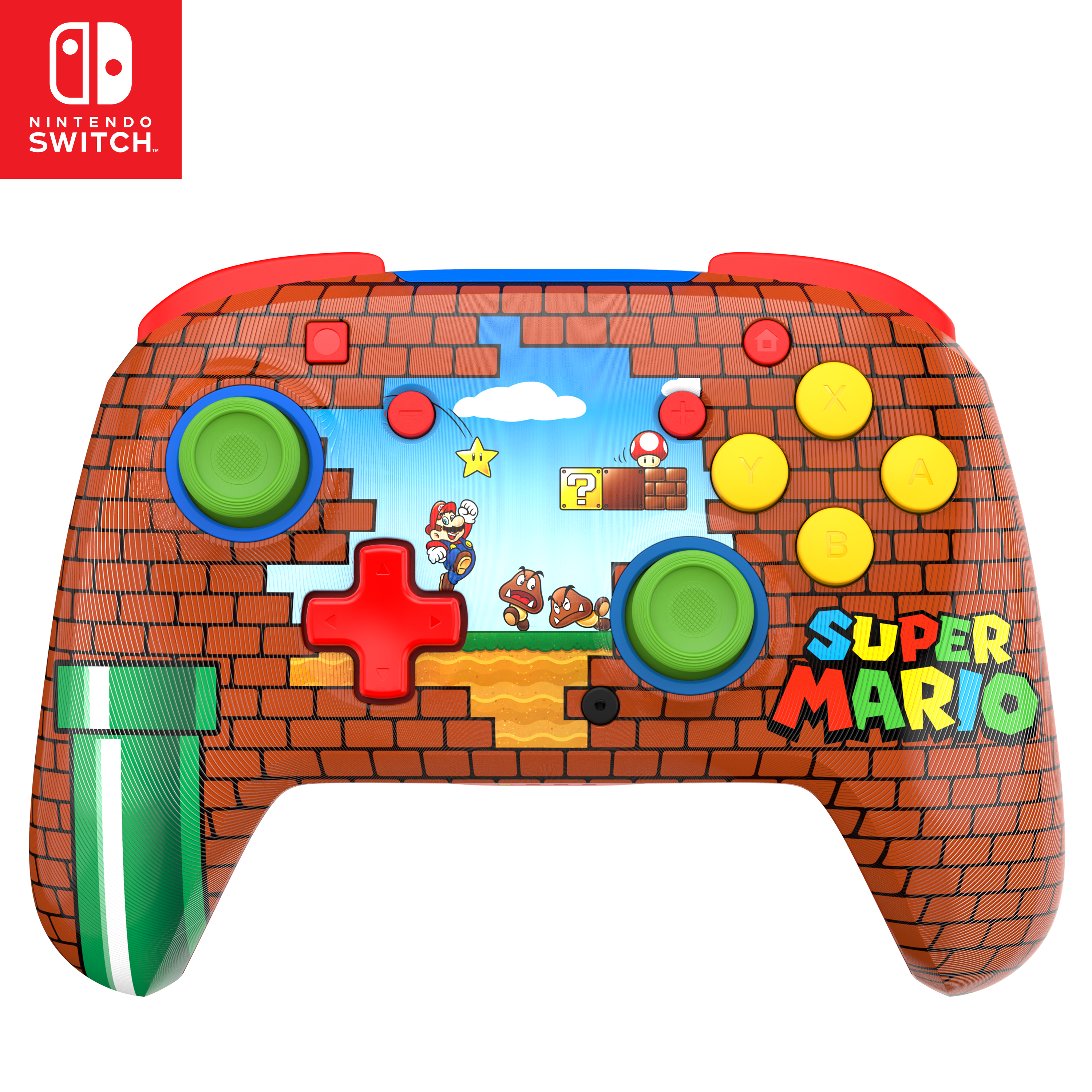 Manette sans fil pour Switch Turtle Beach - Mario Bricks Rematch