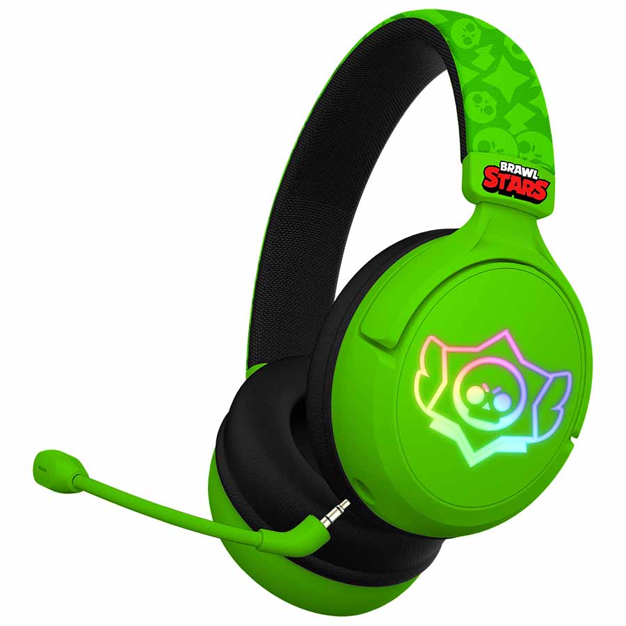 Casque gaming sans fil Brawl Stars avec LED et micro amovible Subsonic