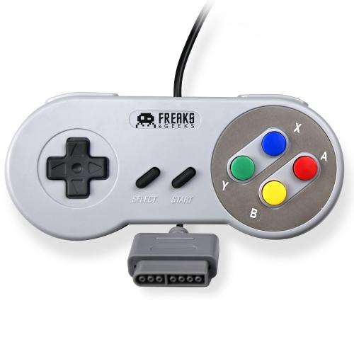 Manette Super Nintendo SNES Freaks and Geeks - Gris
