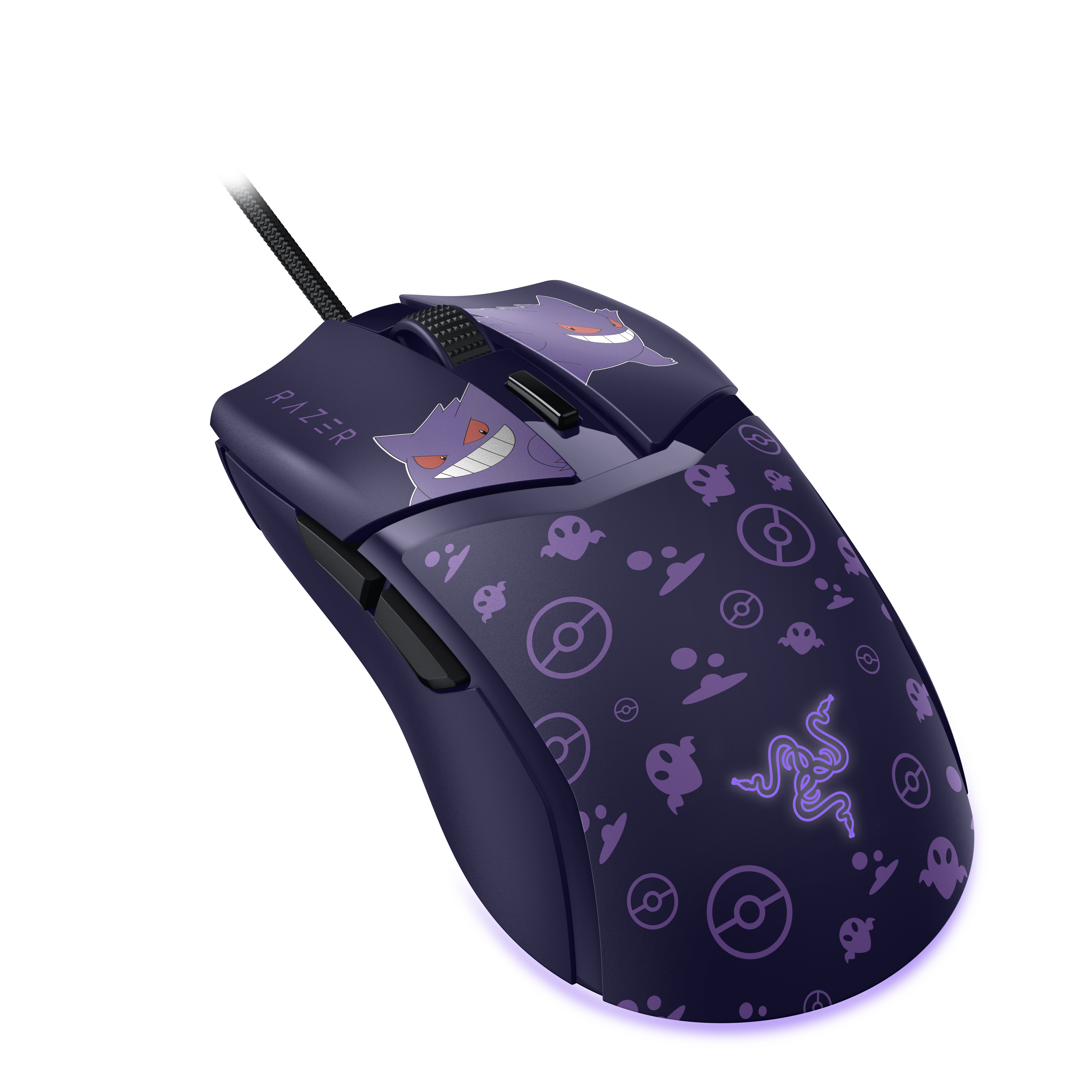 Souris filaire Razer - Cobra - Pokémon - Ectoplasma