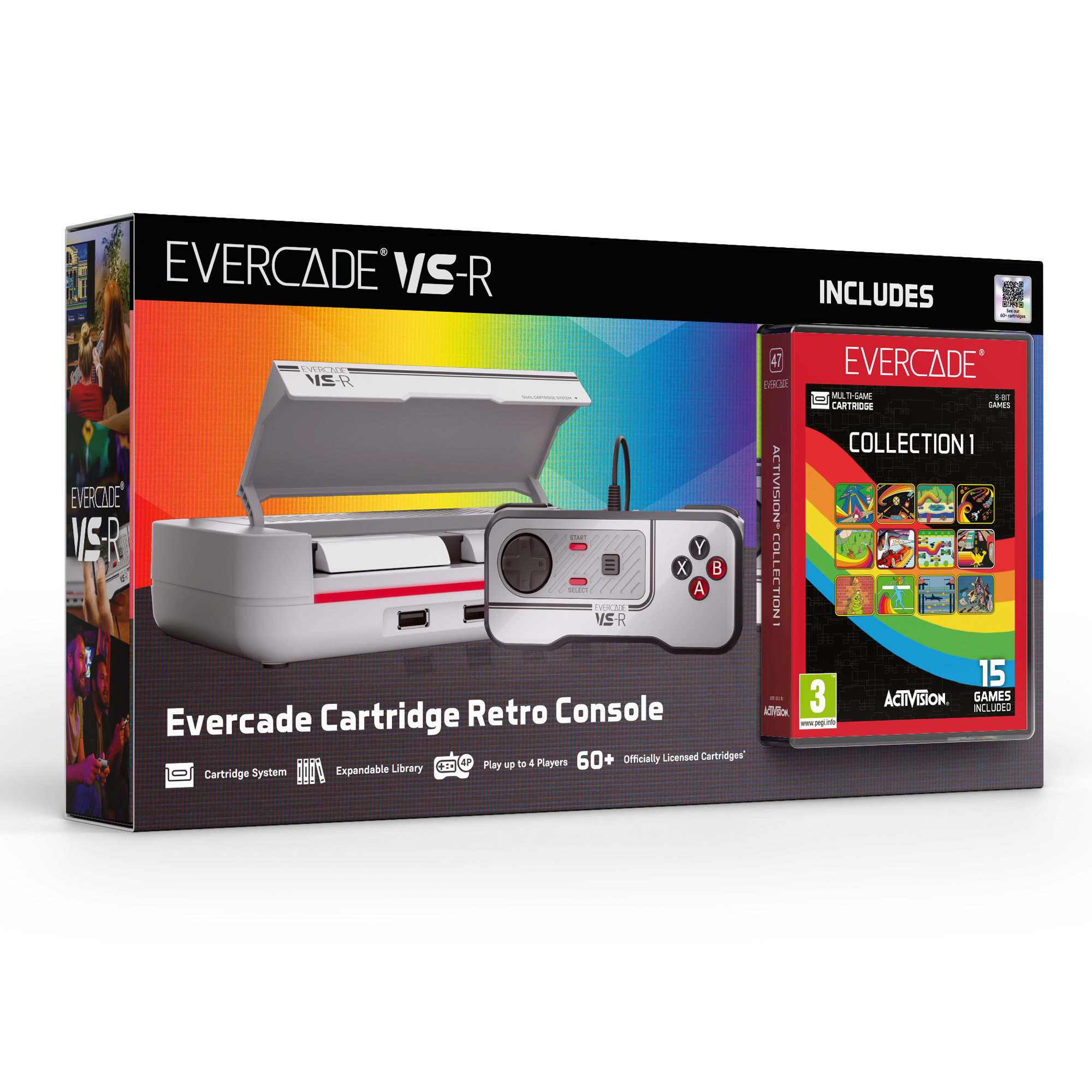 Console de salon PLAION Evercade Vs r Edition Spéciale Activision Collection 1 Rétrogaming - vue 2
