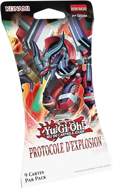 Booster Yu Gi Oh! : Protocole d'Explosion Konami