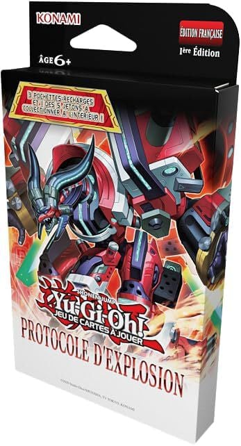 Booster tripack Yu Gi Oh! : Protocole d'Explosion Konami