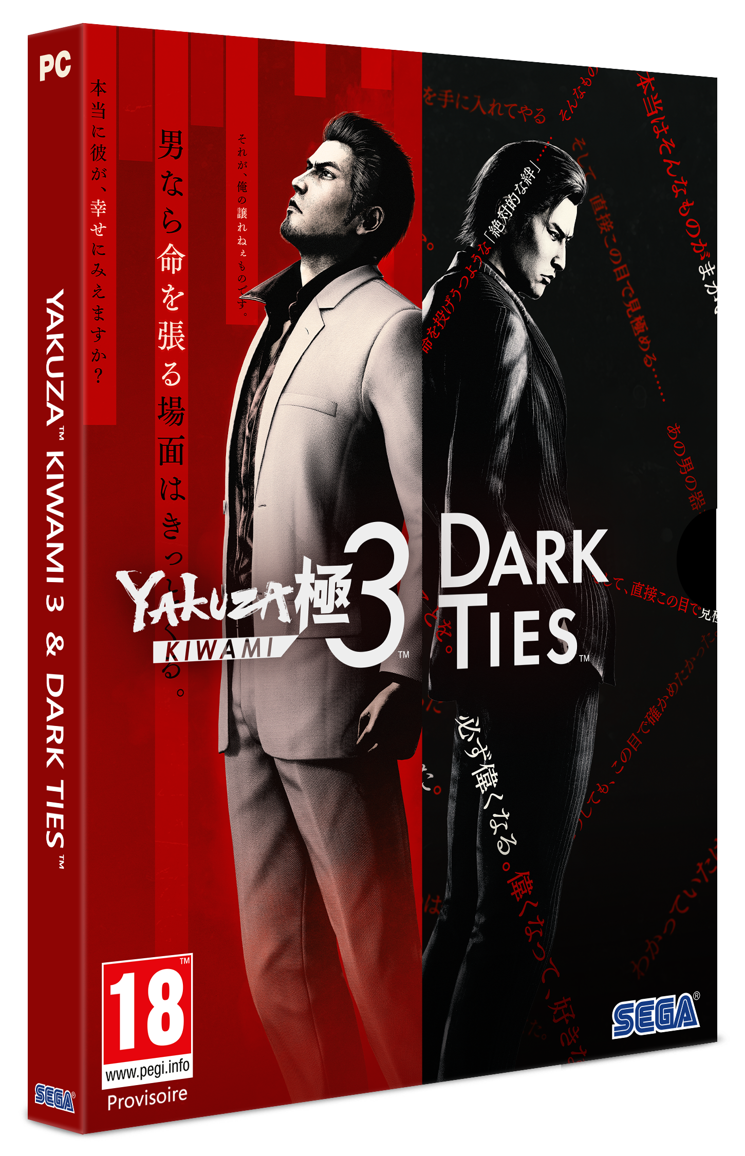 Yakuza Kiwami 3 & Ties Jeu PC Code in a Box - vue 3