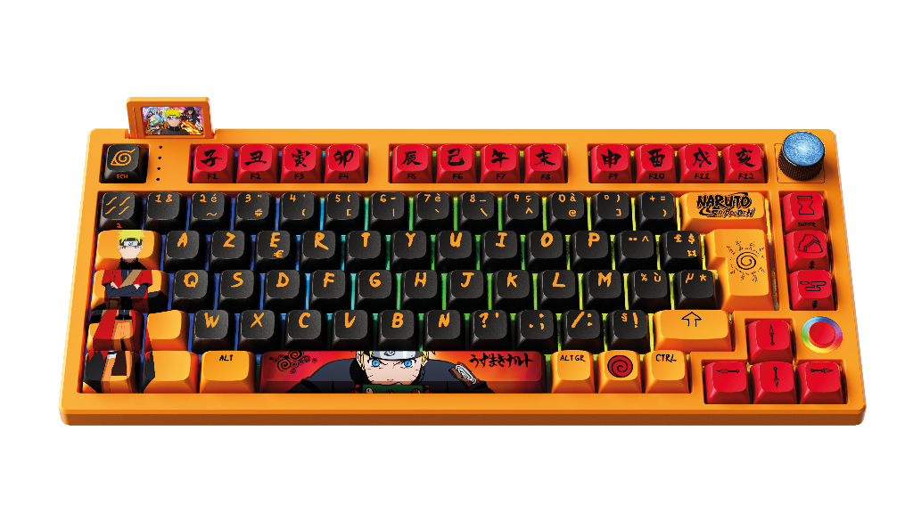 CLAVIER MECANIQUE PRO NARUTO - vue 3