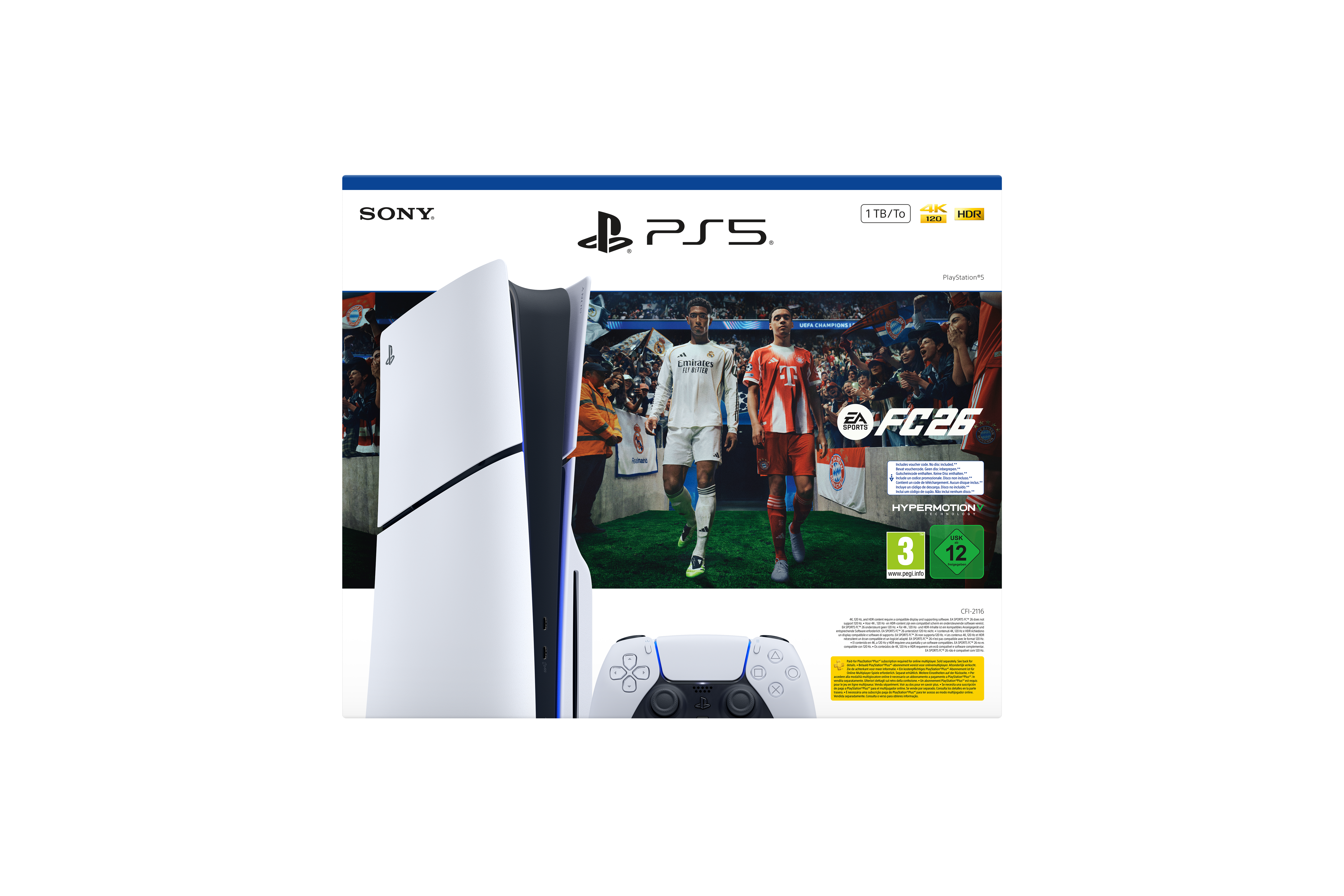 Console Ps5 Slim Edition Digital Sony - vue 5