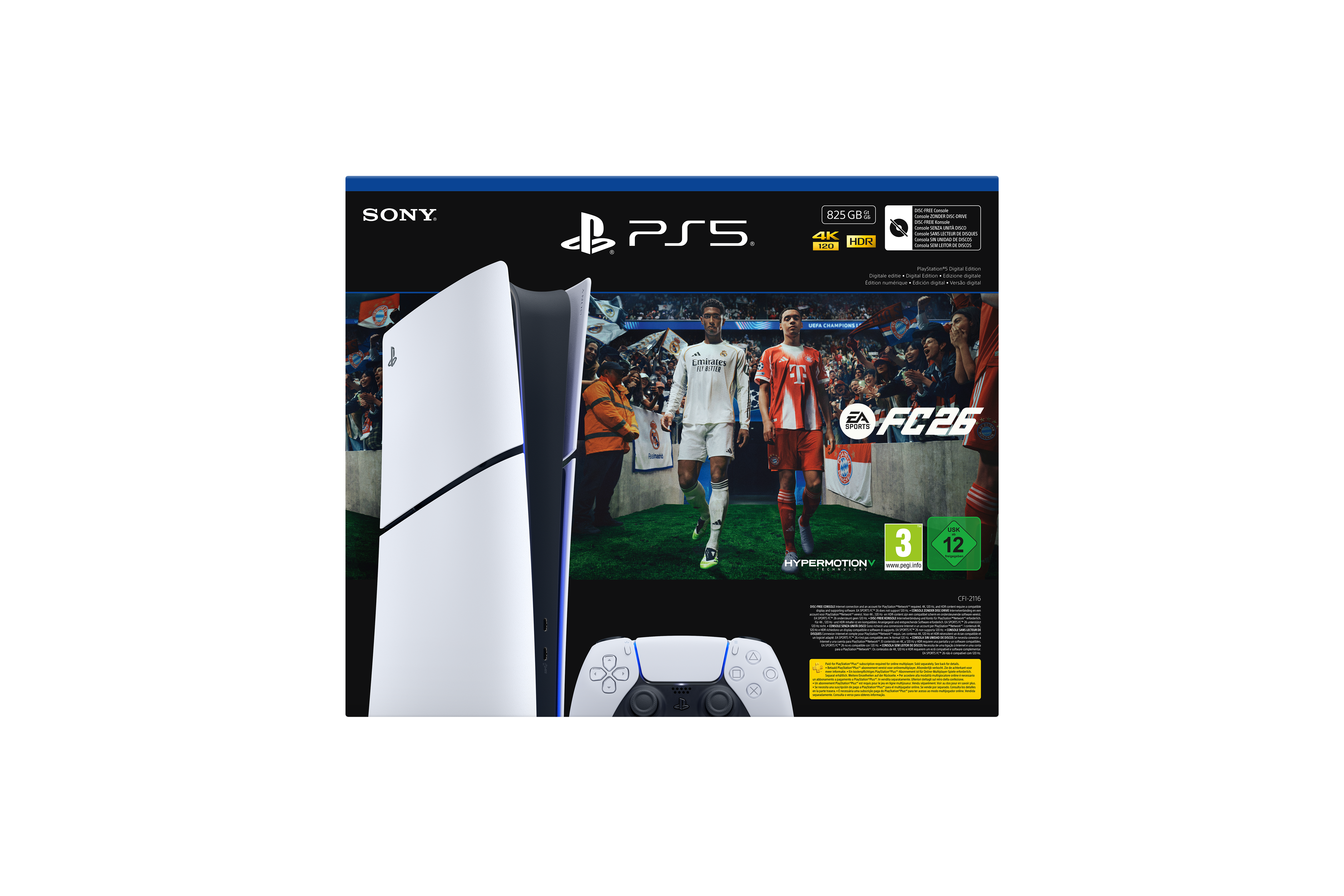 Pack console PS5® édition digitale + EA SPORTS FC™ 26