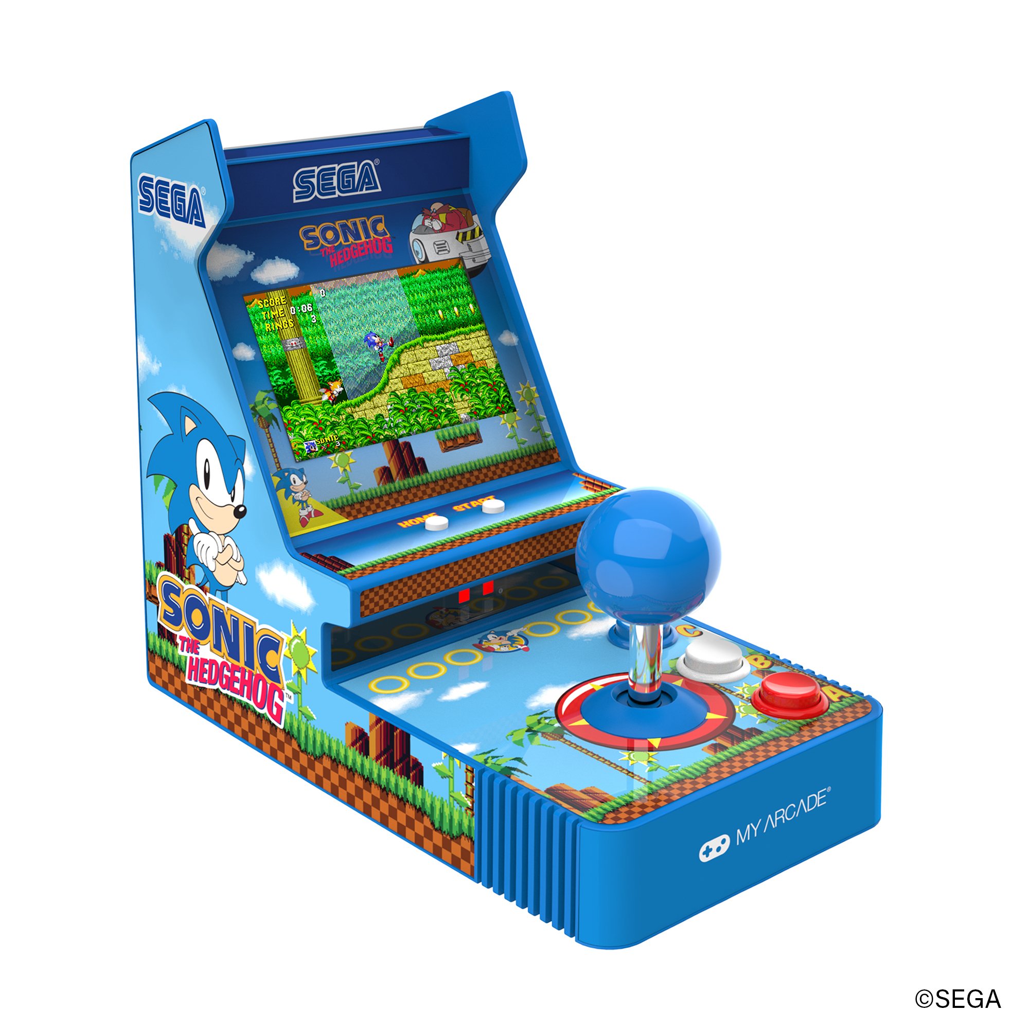Jeu d'arcade rétro portable Just For Games Joystick Player Sonic The Hedgehog - vue 2