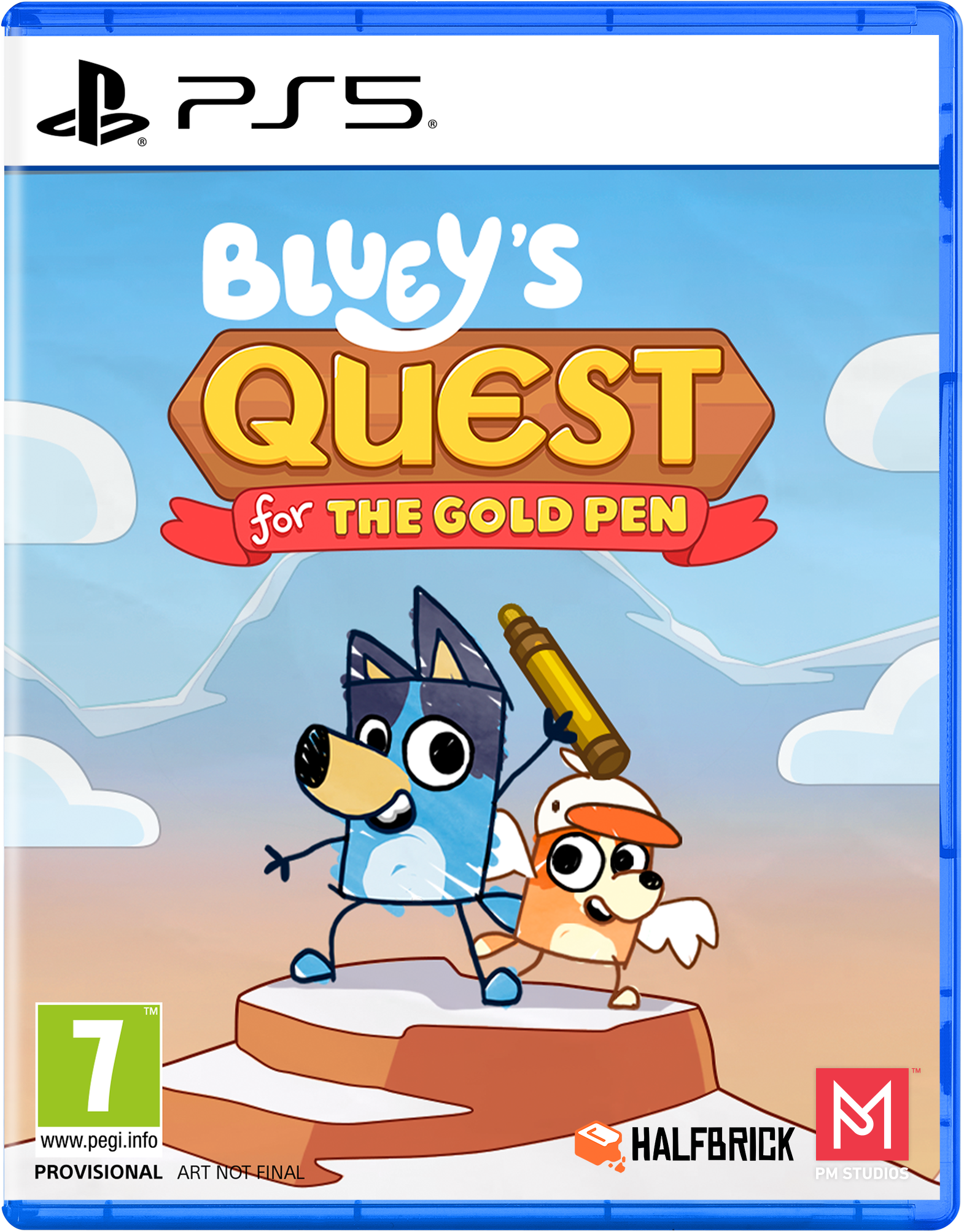 Blueys Quest for the Gold Pen Jeu PS5 - vue 3